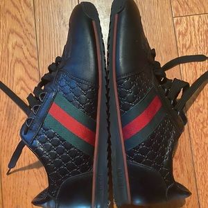 Authentic Black Men’s Gucci Sneakers